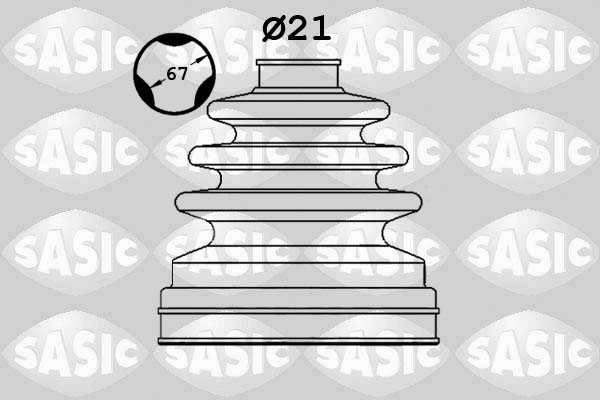 SASIC 1906095 - Пыльник ШРУСа