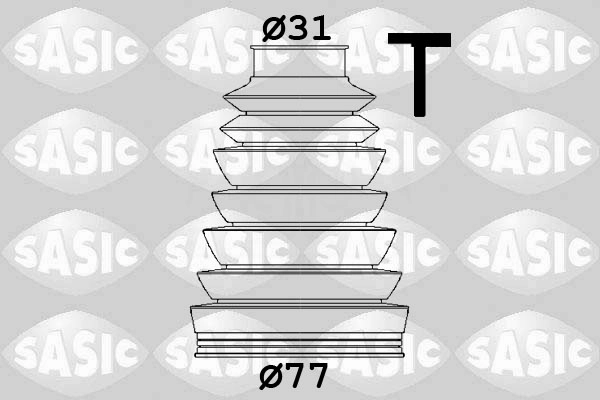 SASIC 1906154 - Пыльник ШРУСа