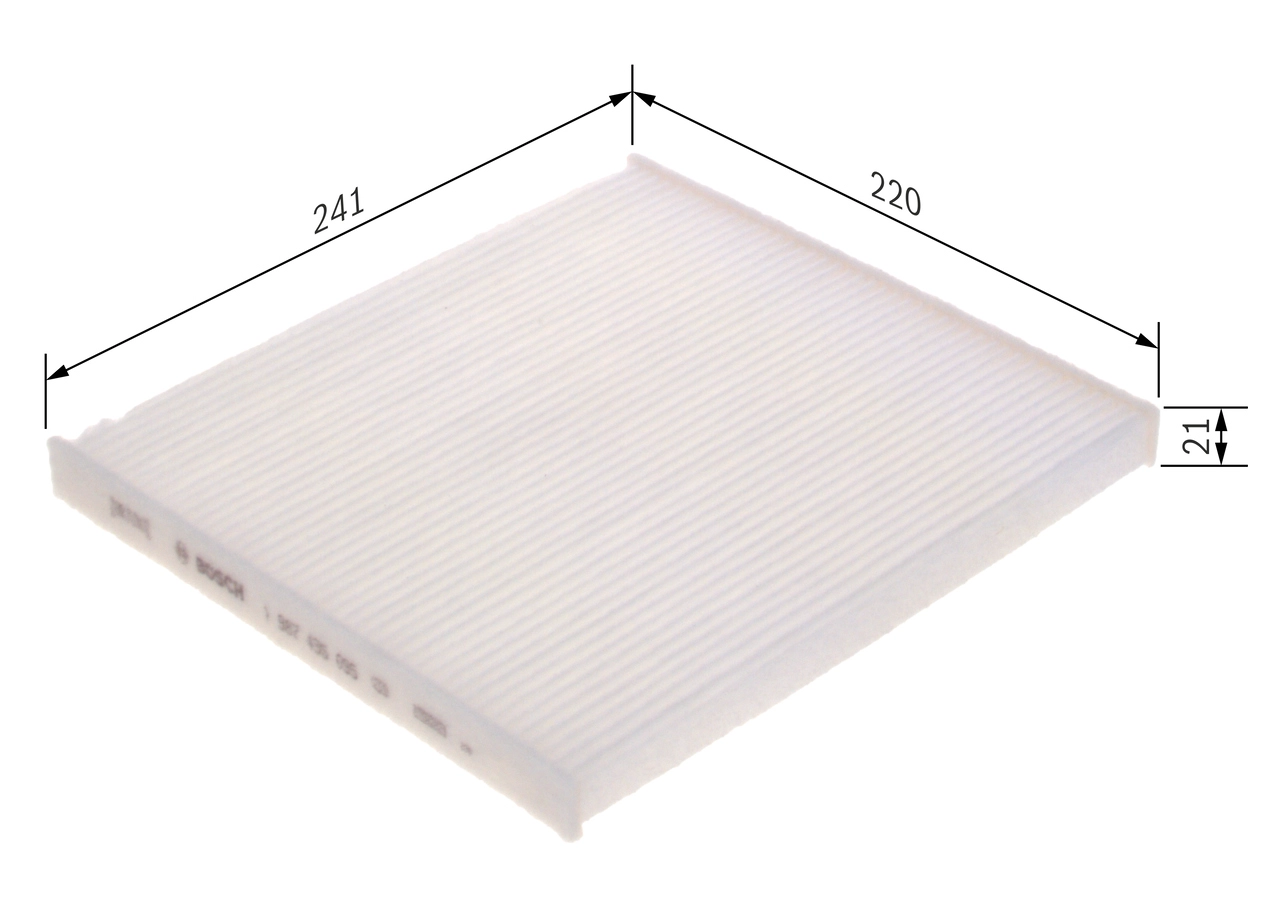 BOSCH 1 987 435 095 - Салонный фильтр