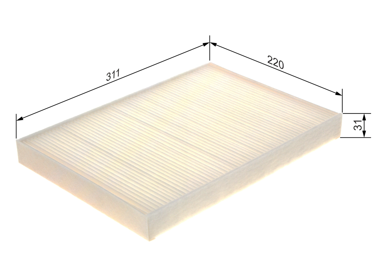 BOSCH 1 987 435 105 - Салонный фильтр