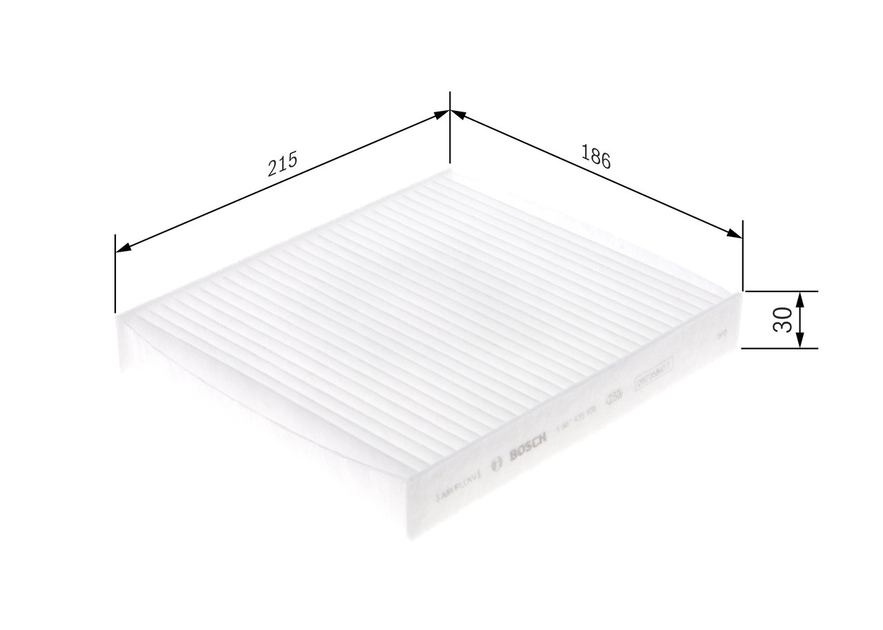 BOSCH 1 987 435 108 - Салонный фильтр