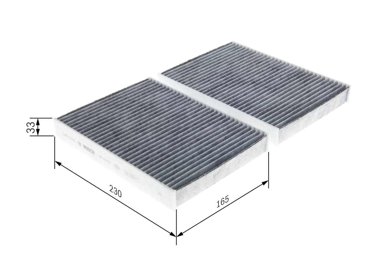 BOSCH 1 987 435 578 - Салонный фильтр