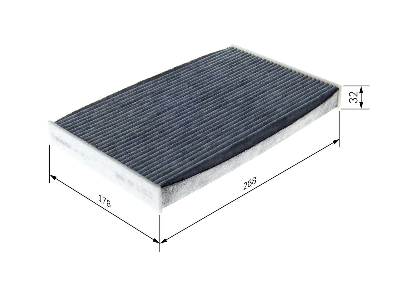 BOSCH 1 987 435 591 - Салонный фильтр