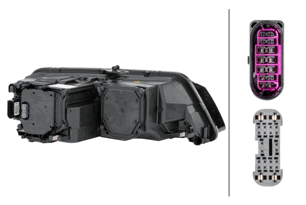 HELLA 1EX 010 188-611 - Фара