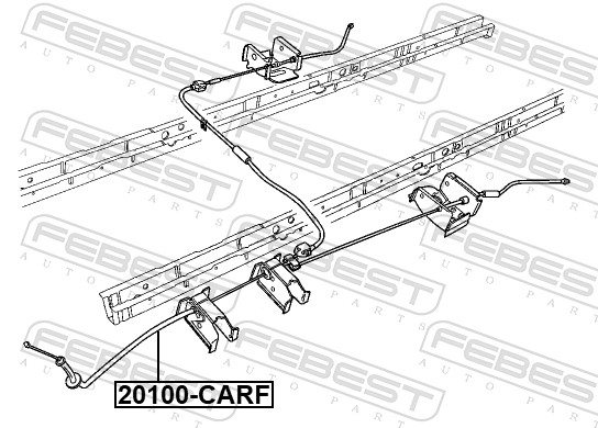 Трос ручника