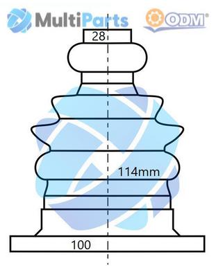 Пыльник ШРУСа