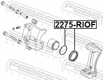 FEBEST 2275-RIOF - Ремкомплект суппорта