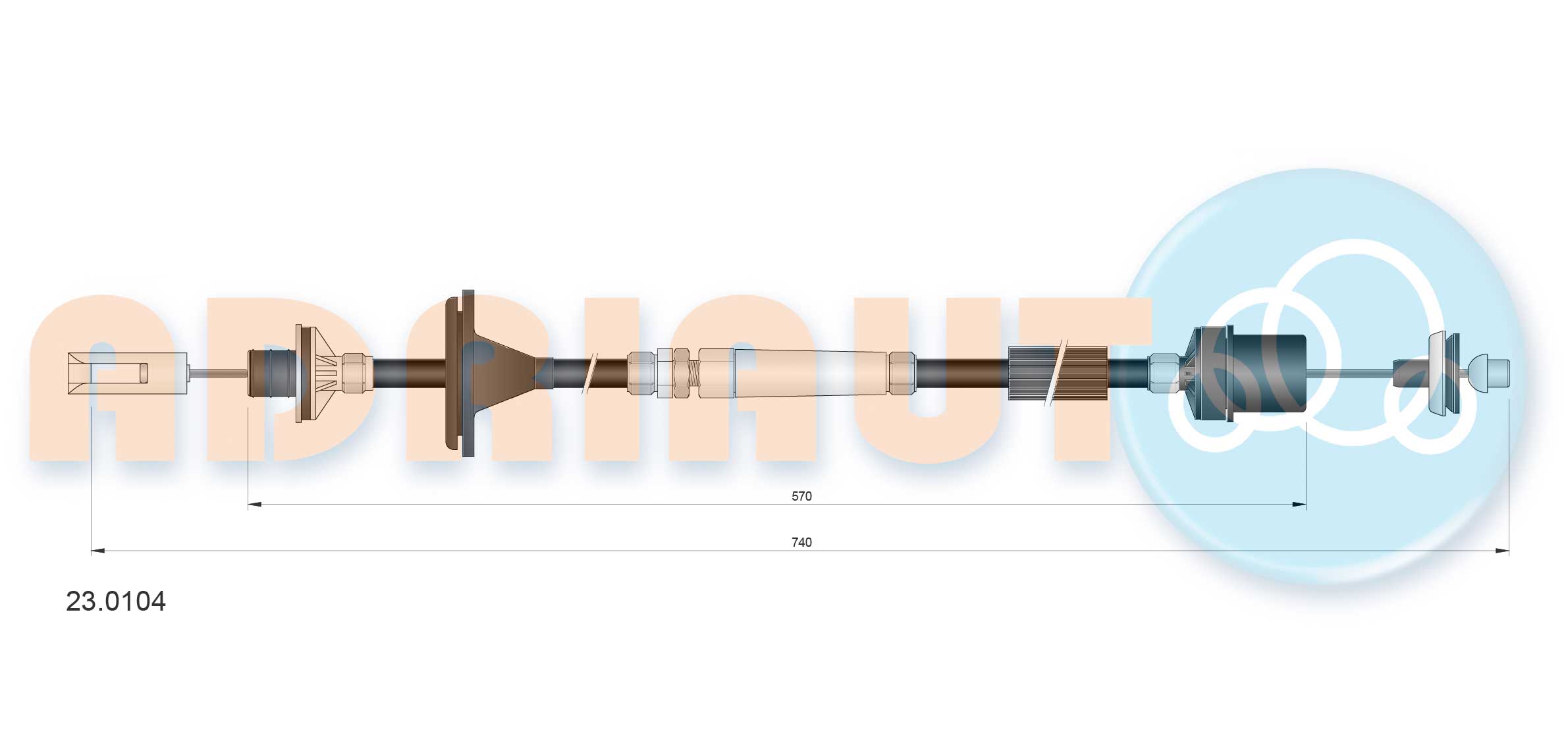 Трос сцепления