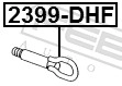 FEBEST 2399-DHF - Буксировочный крюк