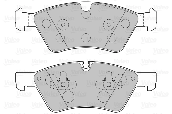 VALEO 301107 - Комплект тормозных колодок, дисковый тормоз FIRST