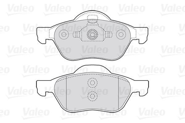 Комплект тормозных колодок, дисковый тормоз FIRST