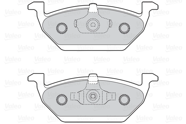 Комплект тормозных колодок, дисковый тормоз FIRST