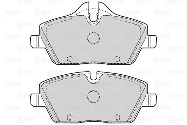 Комплект тормозных колодок, дисковый тормоз FIRST