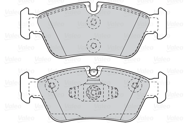 Комплект тормозных колодок, дисковый тормоз FIRST