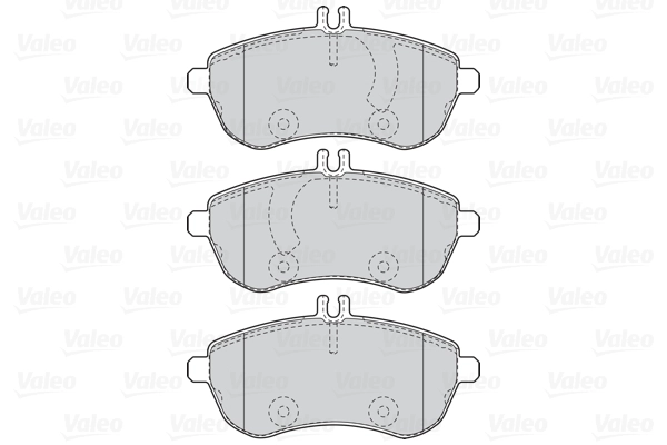 VALEO 302088 - Комплект тормозных колодок, дисковый тормоз FIRST
