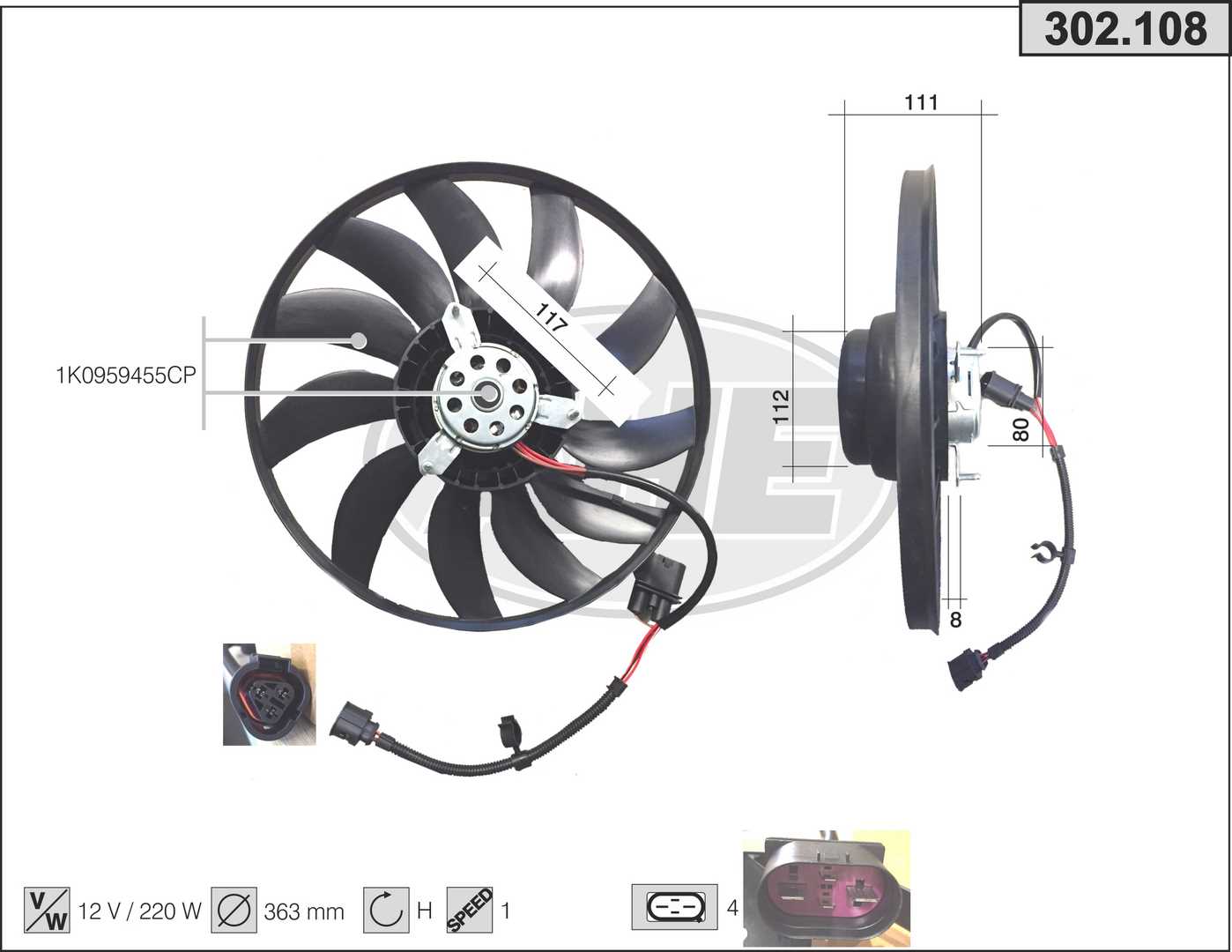 Вентилятор радиатора