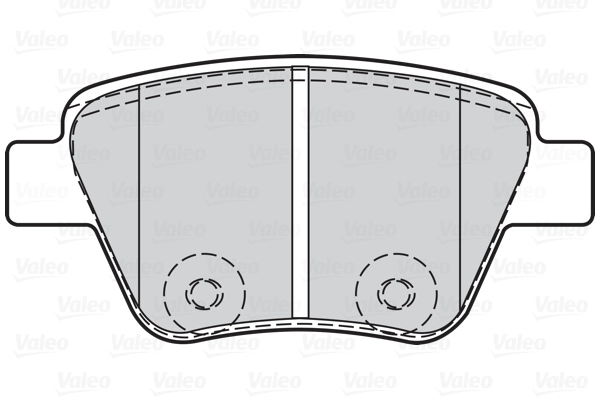 VALEO 302134 - Комплект тормозных колодок, дисковый тормоз FIRST