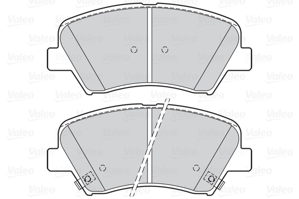 VALEO 302139 - Комплект тормозных колодок, дисковый тормоз FIRST