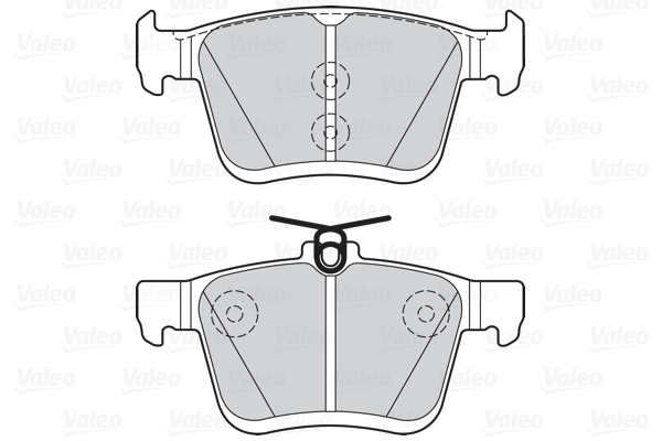 VALEO 302146 - Комплект тормозных колодок, дисковый тормоз FIRST