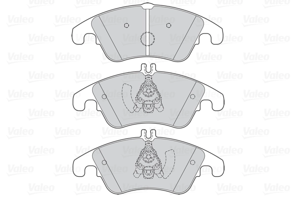 VALEO 302160 - Комплект тормозных колодок, дисковый тормоз FIRST