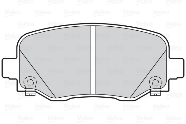 VALEO 302202 - Комплект тормозных колодок, дисковый тормоз FIRST