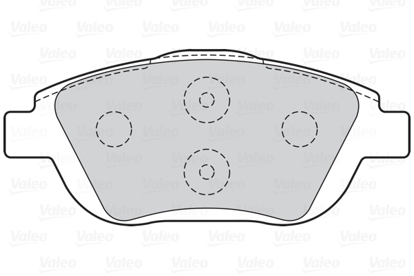VALEO 302218 - Комплект тормозных колодок, дисковый тормоз FIRST