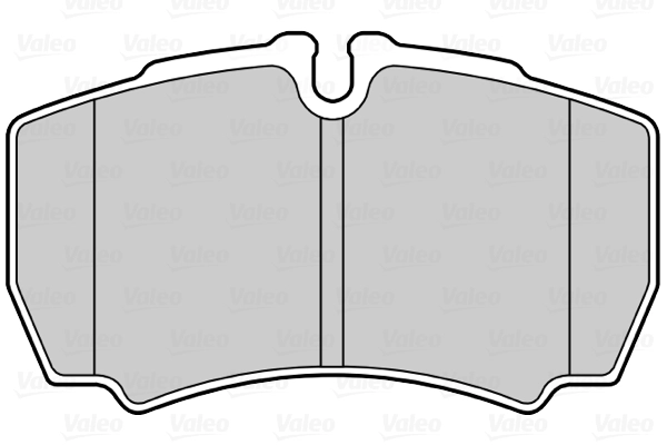 VALEO 302277 - Комплект тормозных колодок, дисковый тормоз FIRST
