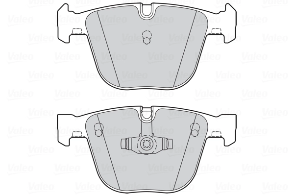 VALEO 302290 - Комплект тормозных колодок, дисковый тормоз FIRST