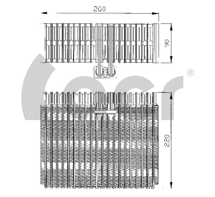 Испаритель кондиционера
