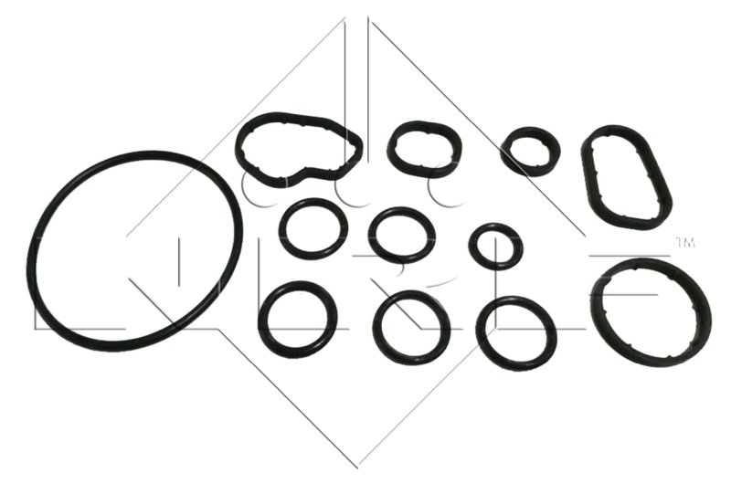 NRF 31350 - Корпус масляного фильтра
