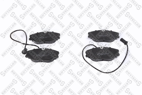 STELLOX 316 002B-SX - Тормозные колодки 