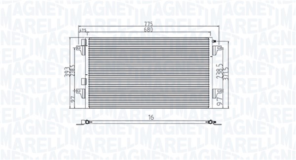 Радиатор кондиционера