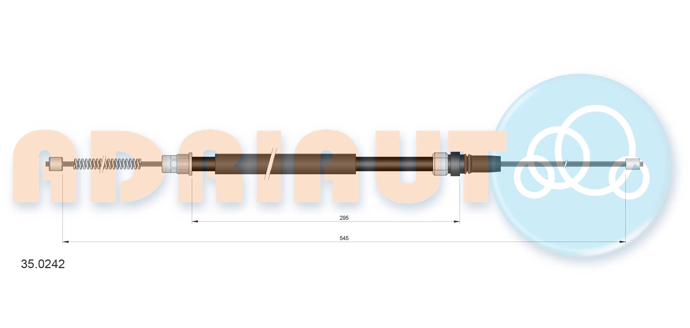 Трос ручника