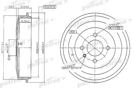 Тормозной барабан