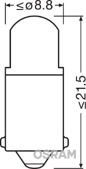 Лампа накаливания, oсвещение салона LEDriving® BASIC Retrofit