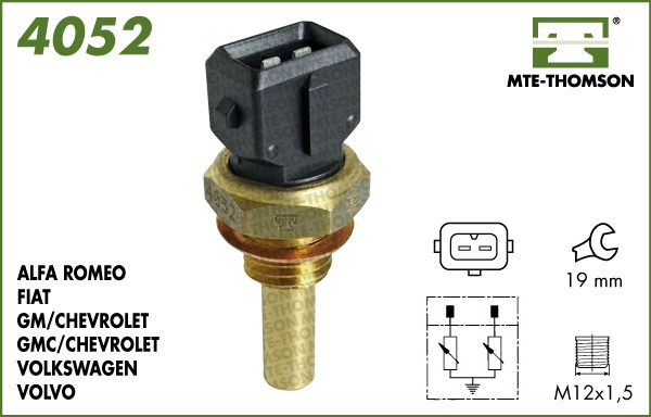Датчик температуры охлаждающей жидкости