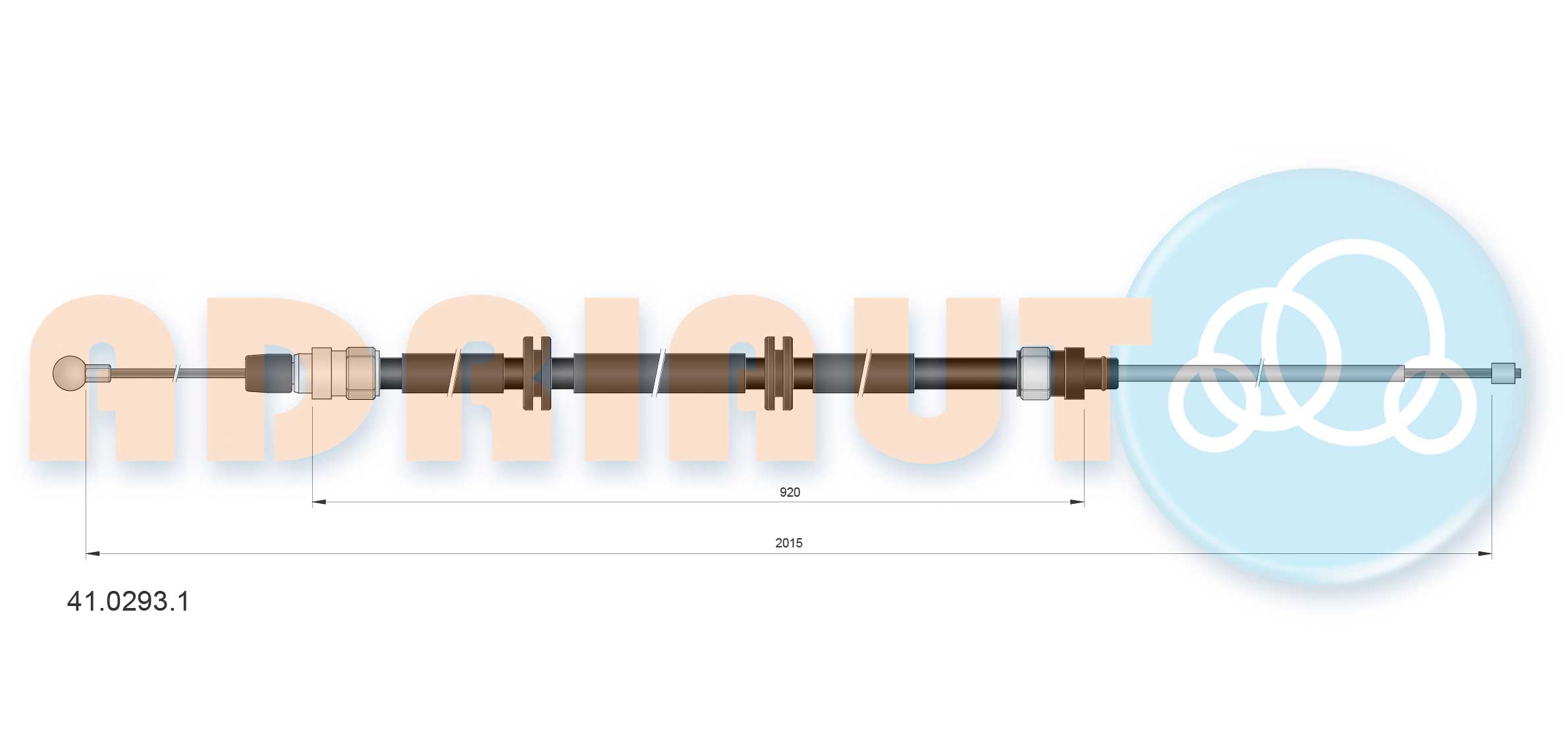 Трос ручника