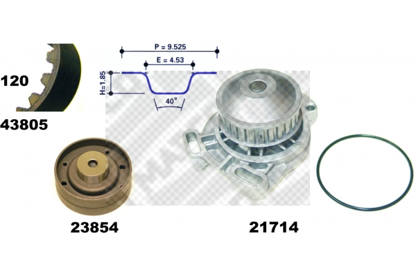 Комплект ремня ГРМ