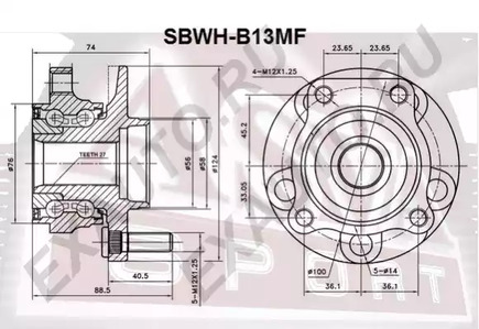 Ступица колеса