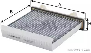 GOODWILL AG 175 CFC - Салонный фильтр