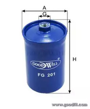 GOODWILL FG 201 - Топливный фильтр