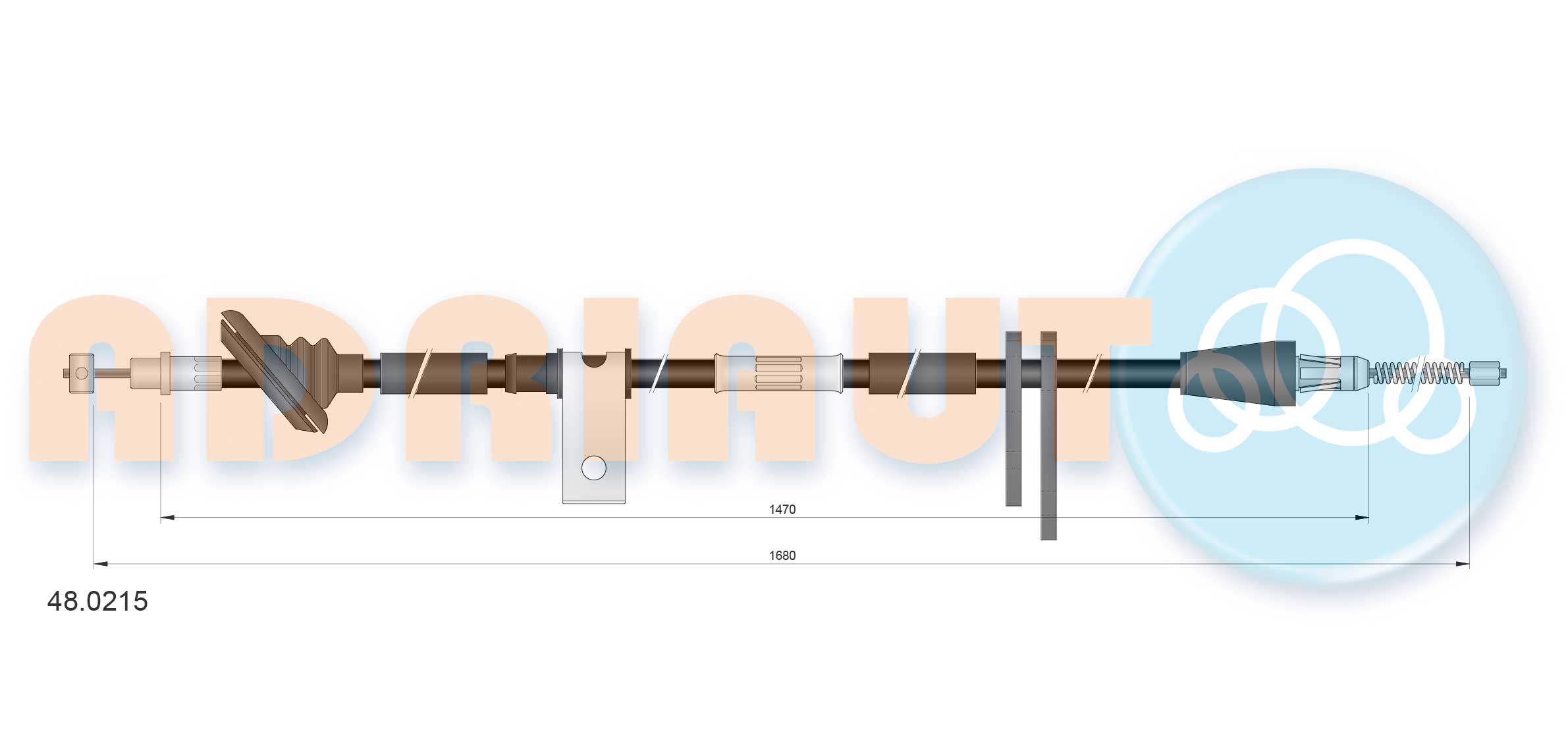 Трос ручника