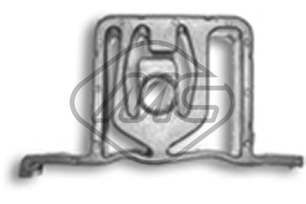 METALCAUCHO 49014 - Резинка глушителя