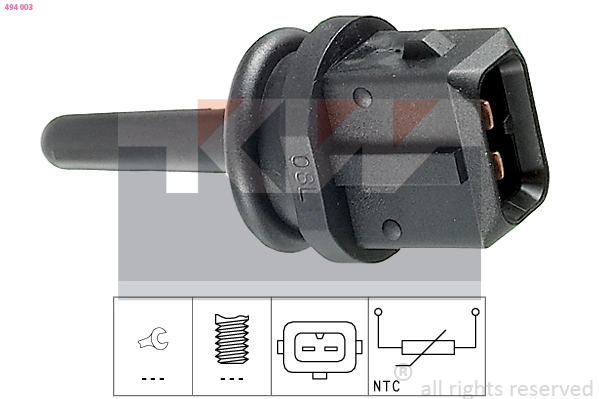 Датчик температуры всасываемого воздуха