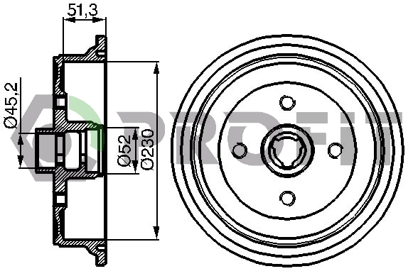 Тормозной барабан