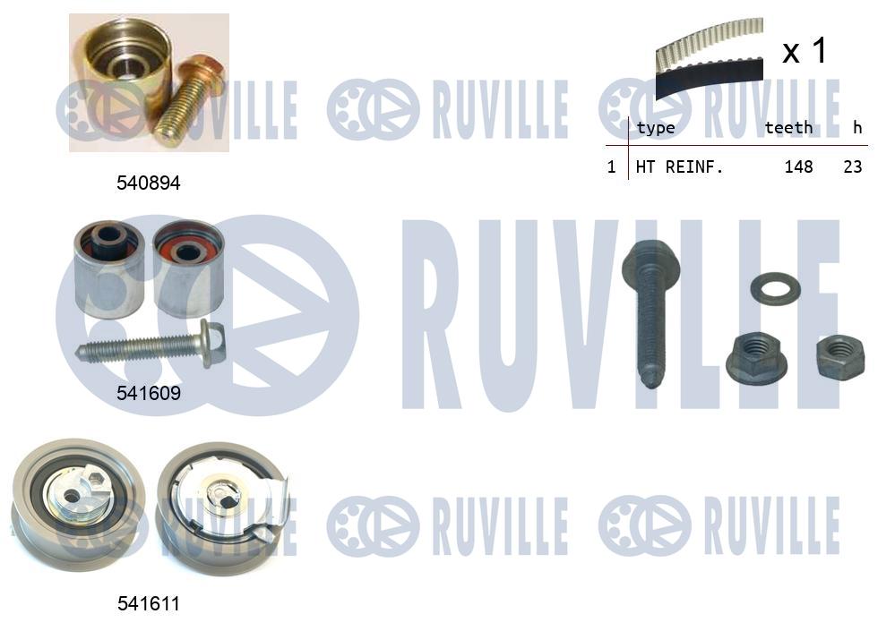 RUVILLE 550319 - Комплект ГРМ