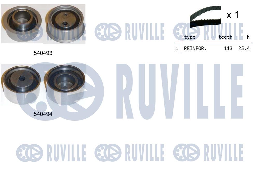 RUVILLE 550359 - Комплект ГРМ