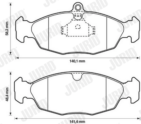 Тормозные колодки 