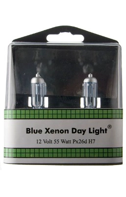 Лампа накаливания, фара дальнего света Blue Xenon Day Light