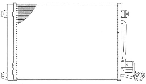 Радиатор кондиционера